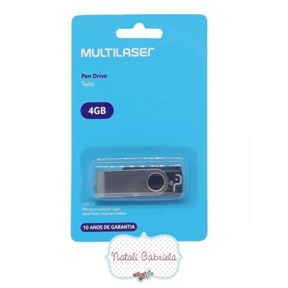 Pen Drive Multilaser 4GB