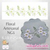 Matriz de Bordado Floral Artesanal NG1