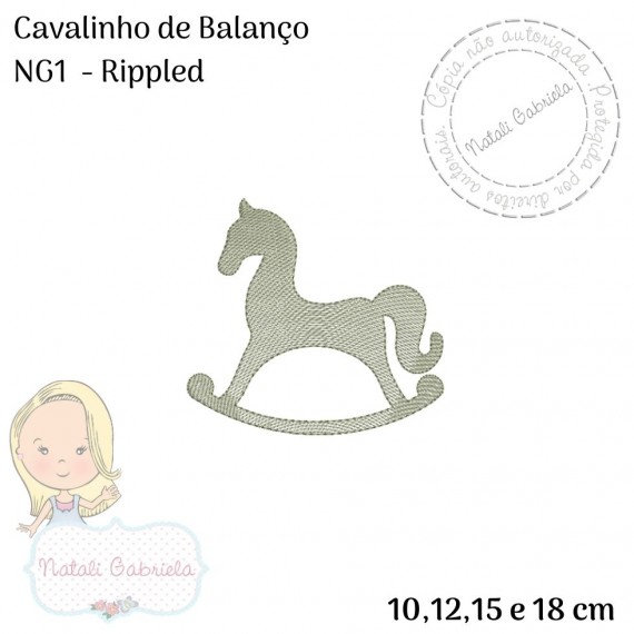 Cavalinho de Balanço - Rippled NG1