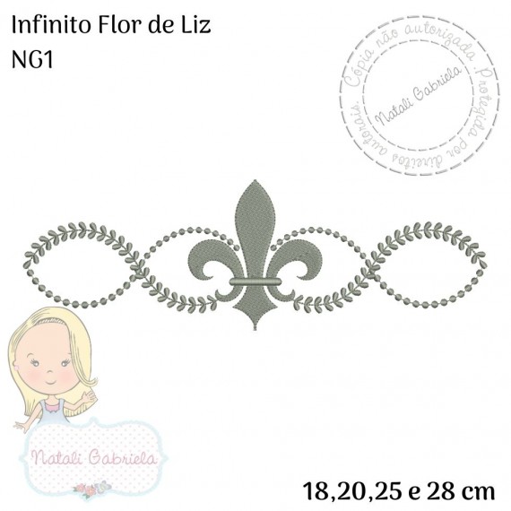 Infinito Flor de Liz NG1